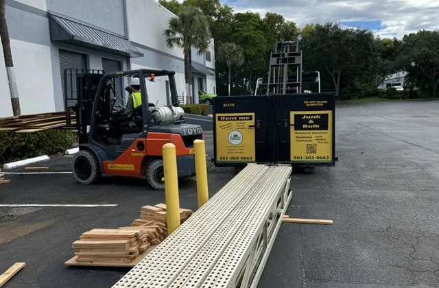 Dumpster rentals in riviera beach, FL 20-yard roll-off dumpster