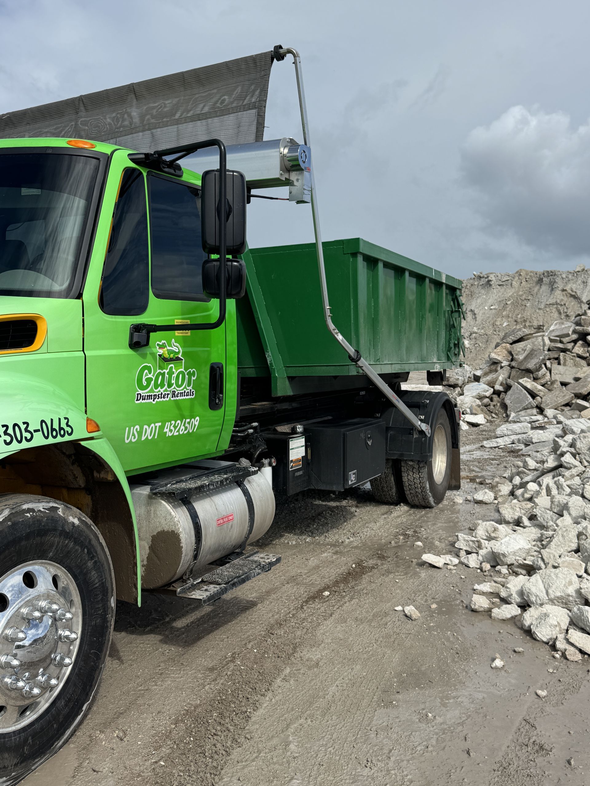 Concrete Dumpster Rentals in Palm Beach County, FL